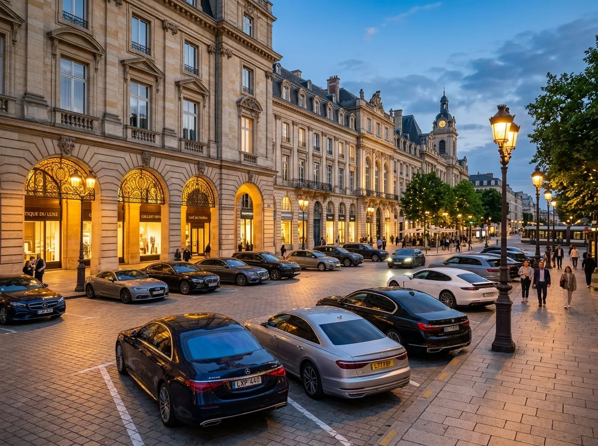 Ample Surface & Structured Parking